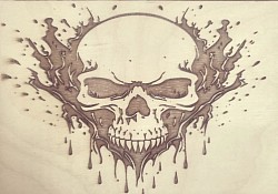Individuelle Totenkopf-Designs